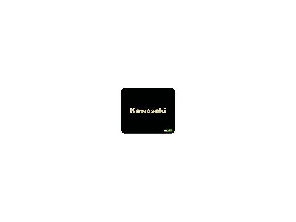 Kawasaki Motorcycle Emblem PU Leather Mousepad (Kawasaki)