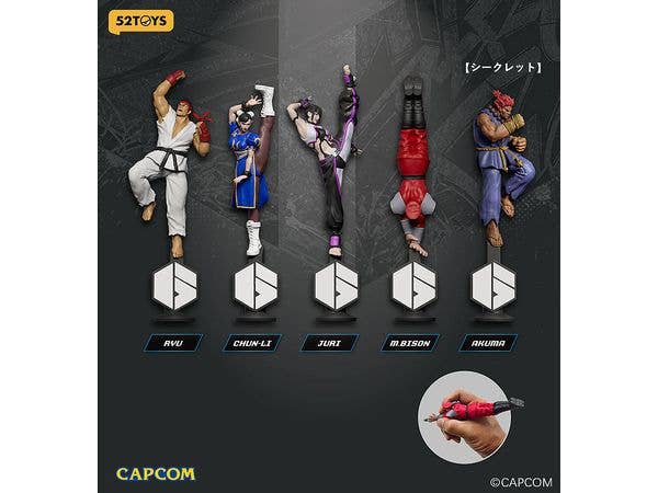 BLINDBOX Street Fighter 6 Dynamic Stance Pen 1Box 4pcs