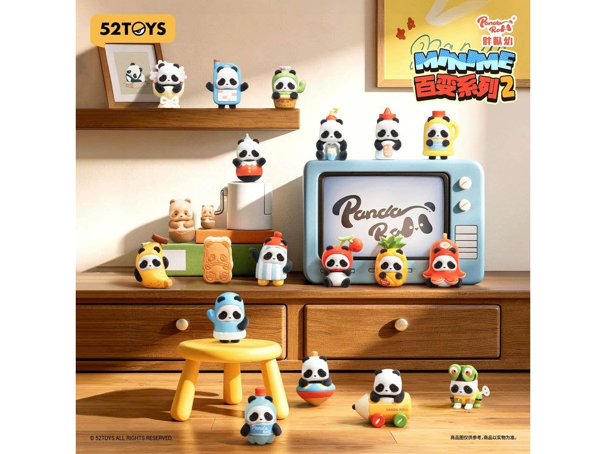 BLINDBOX Panda Roll Minime Mix & Match Crew Series 2 1Box 18pcs