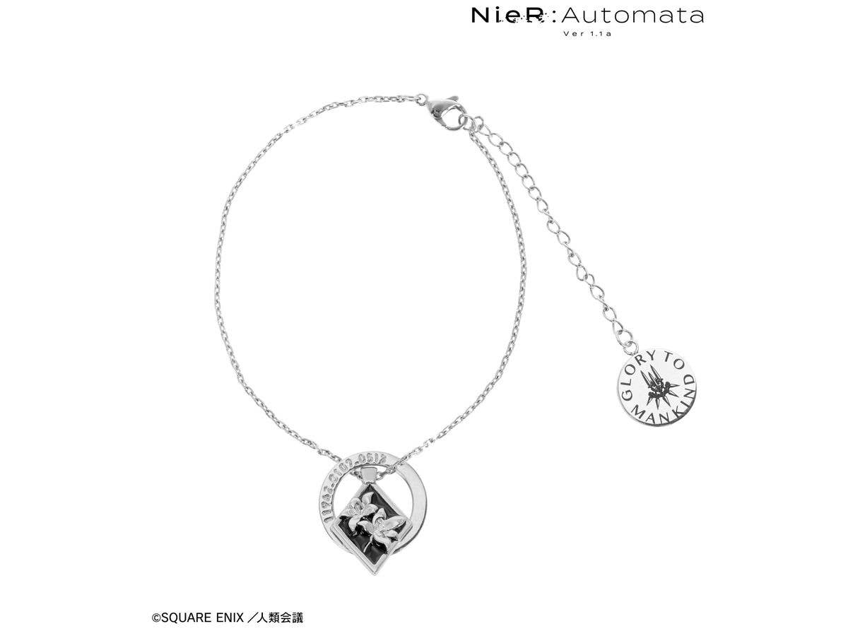 Anime Nier:Automata Ver1.1A: 2B/9S Charm Bracelet