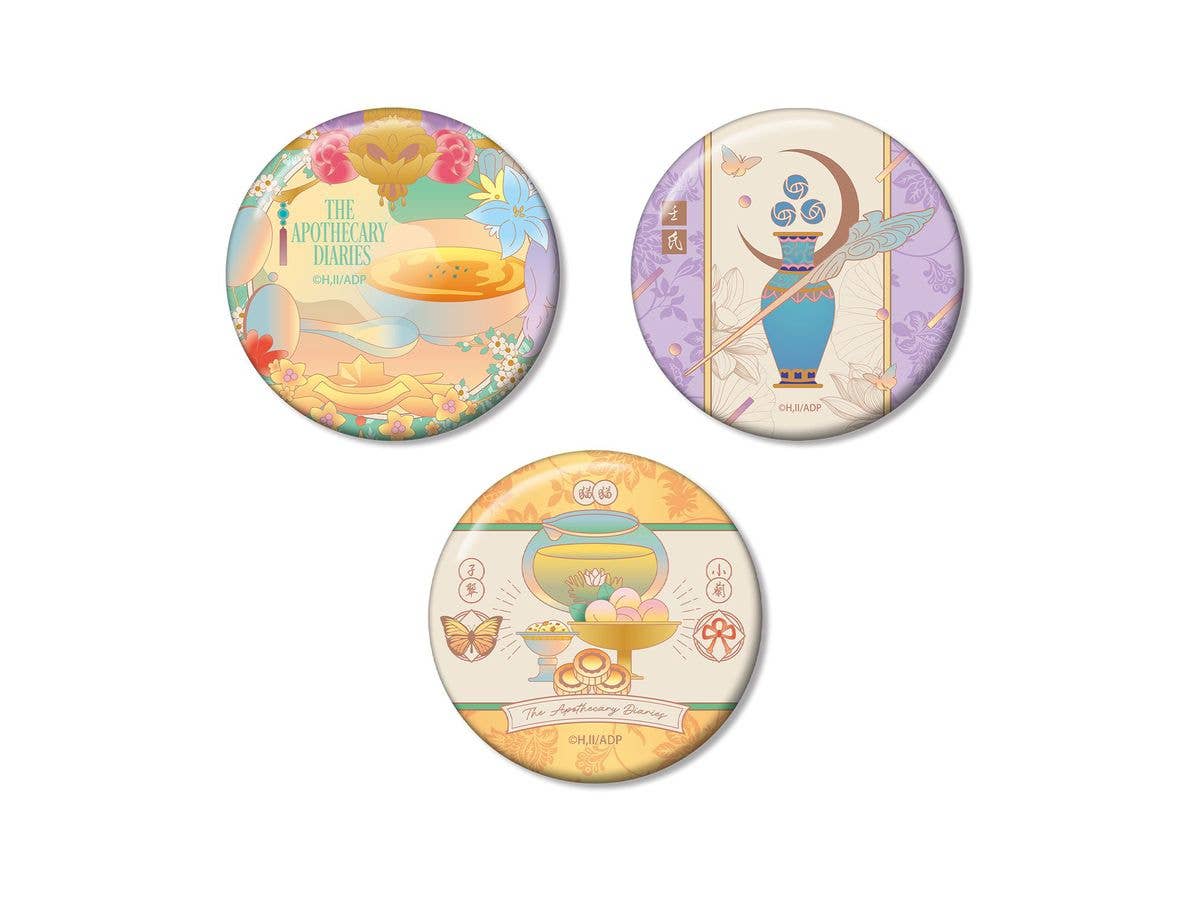 The Apothecary Diaries: ar-Unity Motif Can Badge Set 3-piece