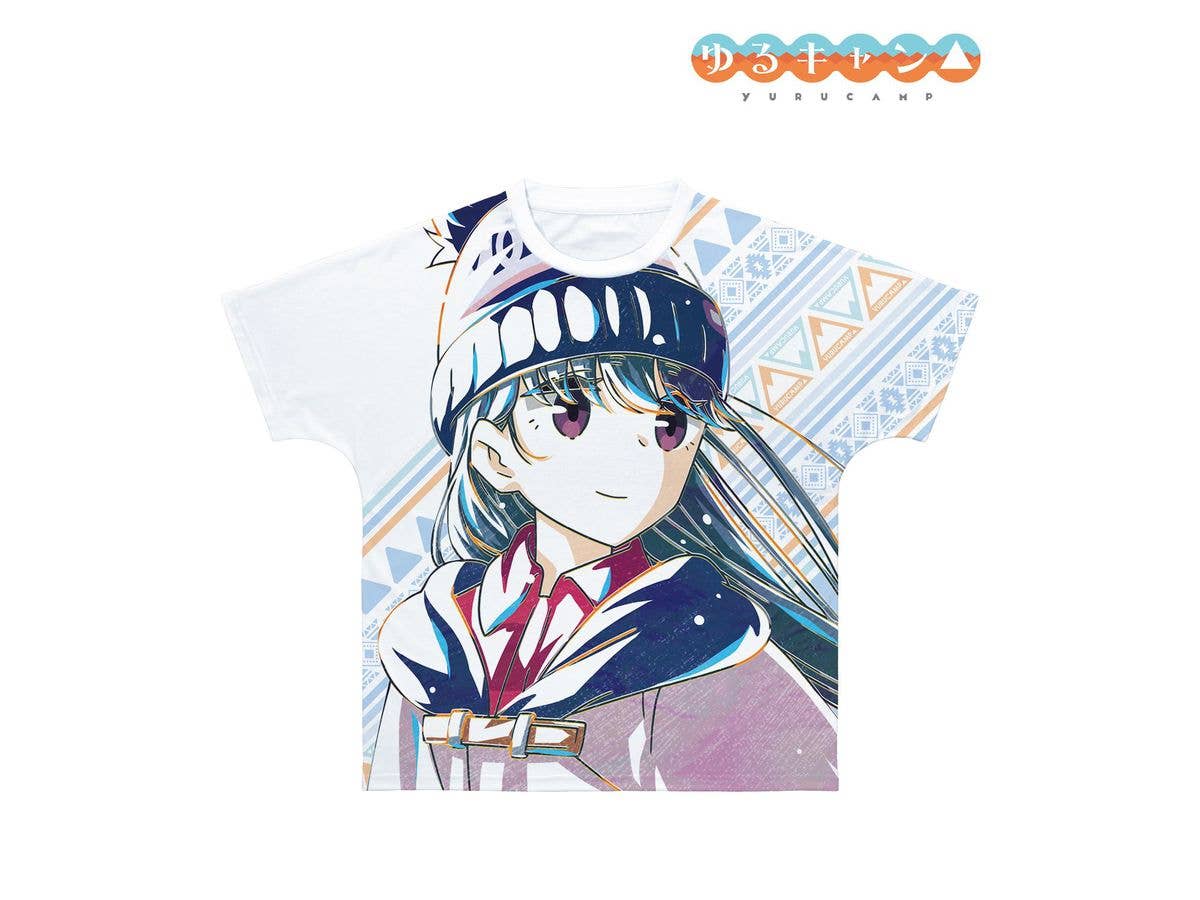 Laid-Back Camp: Shima Rin Ani-Art Vol. 4 Full Graphic T-Shirt Unisex (Size/XL)