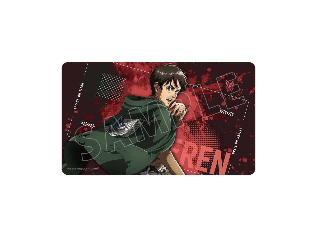 TV Anime Attack on Titan: Newly Drawn Fighting Back Ver. Vol. 2 Multi-Desk Mat (Eren)