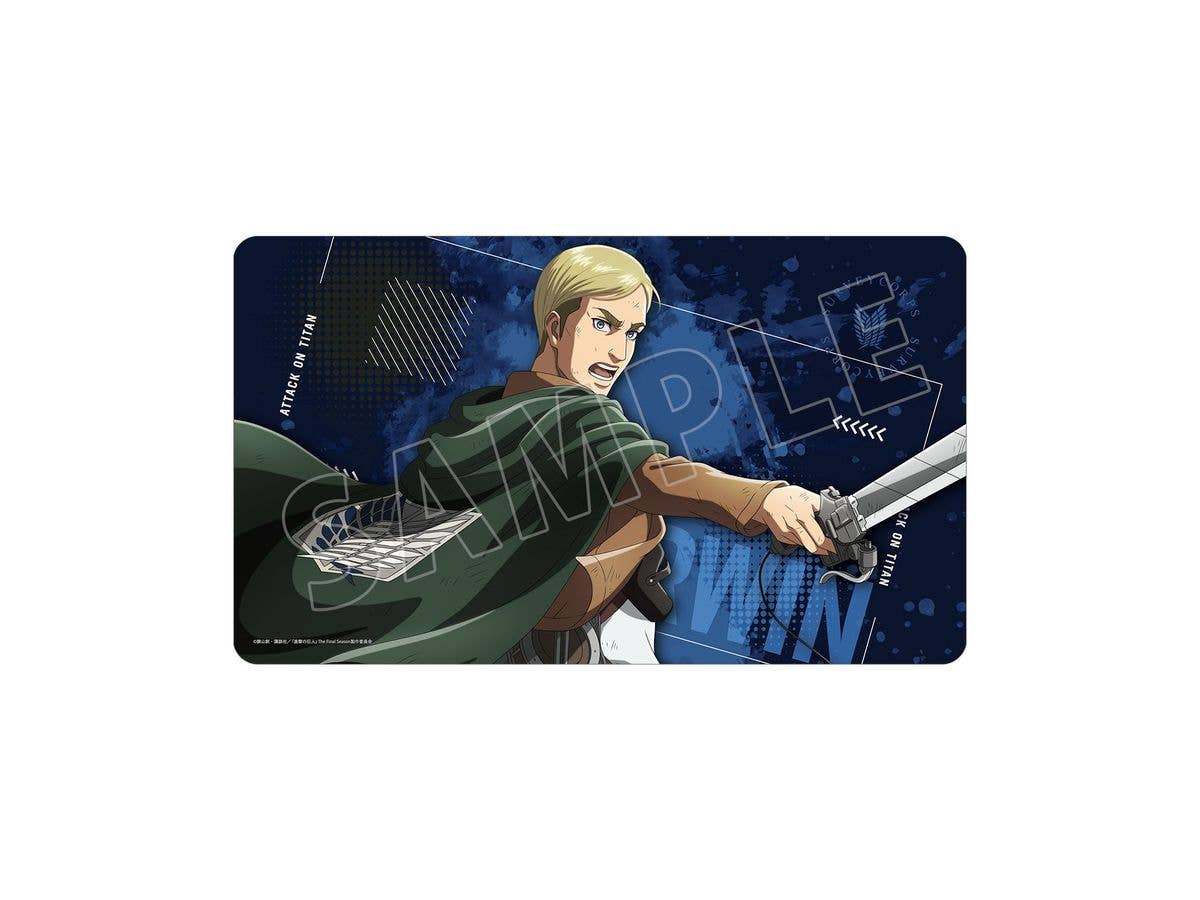 TV Anime Attack on Titan: Newly Drawn Fighting Back Ver. Vol. 2 Multi-Desk Mat (Erwin)