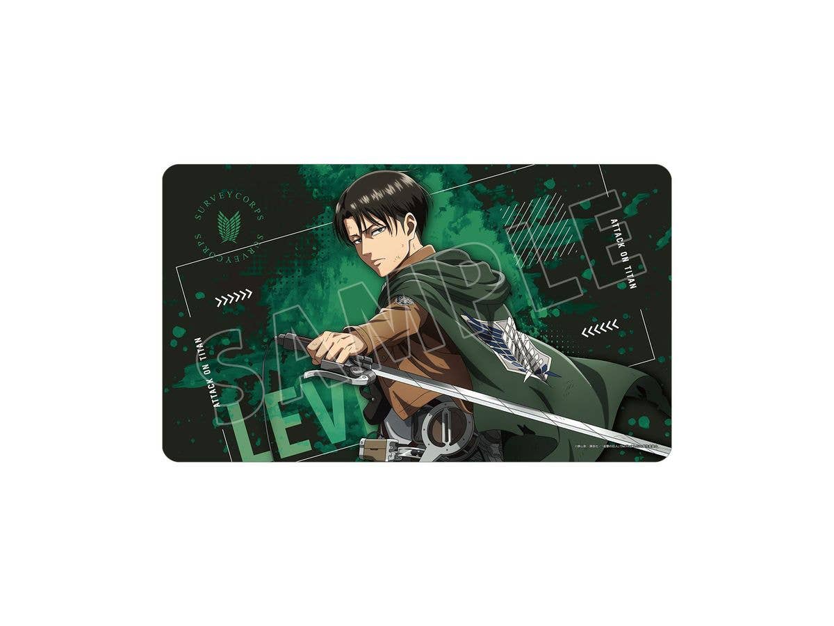 TV Anime Attack on Titan: Newly Drawn Fighting Back Ver. Vol. 2 Multi-Desk Mat (Levi)