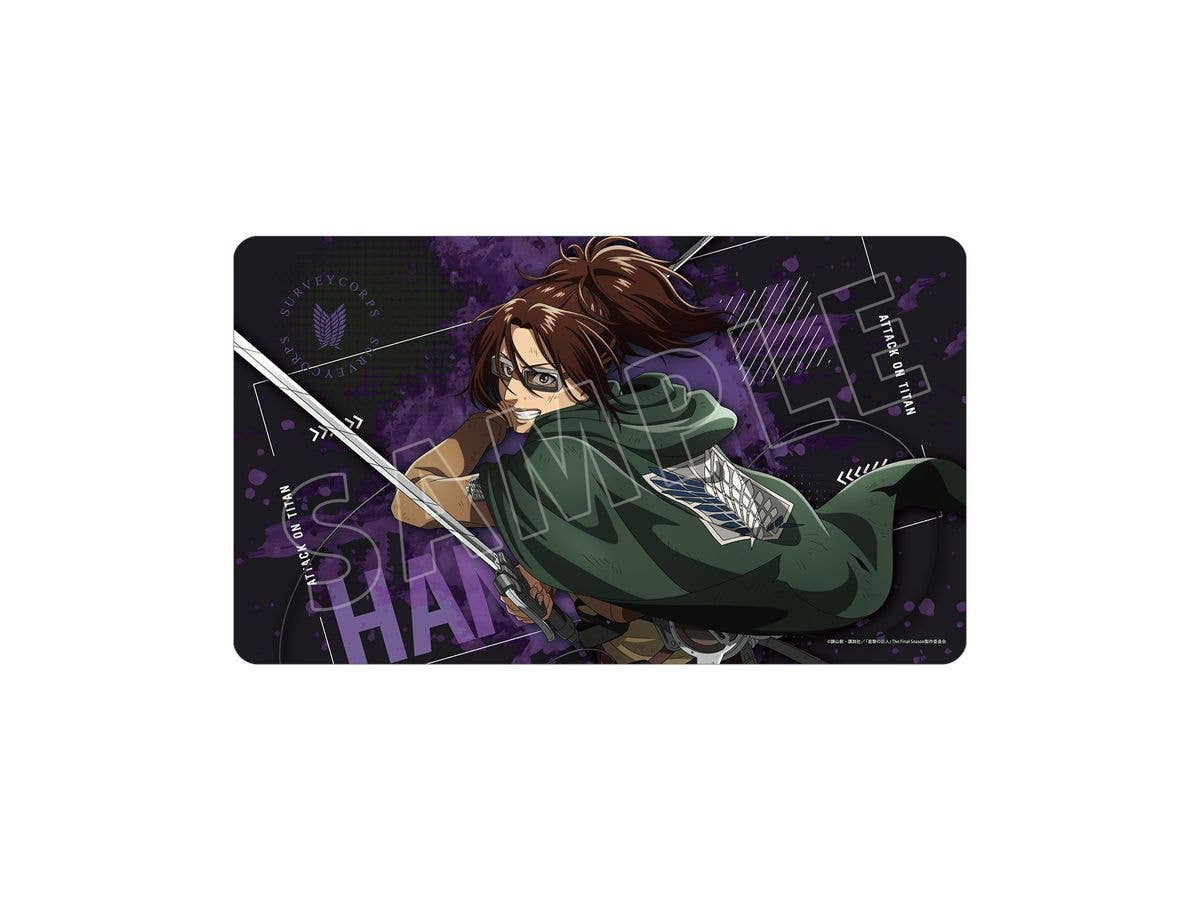 TV Anime Attack on Titan: Newly Drawn Fighting Back Ver. Vol. 2 Multi-Desk Mat (Hange)