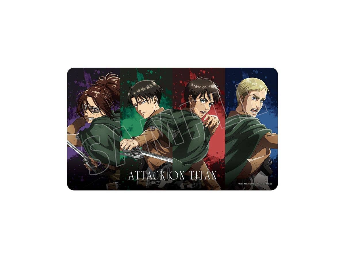 TV Anime Attack on Titan: Newly Drawn Fighting Back Ver. Vol. 2 Multi-Desk Mat (Group)