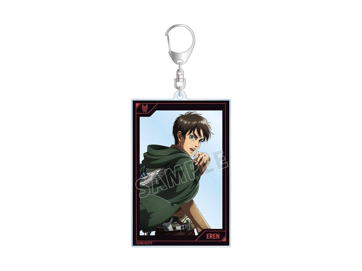 TV Anime Attack on Titan: Newly Drawn Fighting Back Ver. Vol. 2 Big Acrylic Keychain (Eren)
