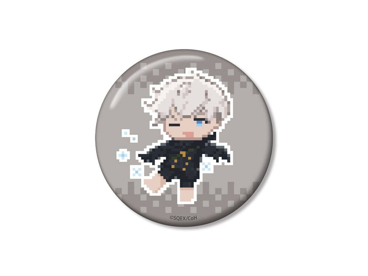 Anime NieR:Automata Ver1.1a: 9S DOT DOT 100mm Can Badge Ver. B