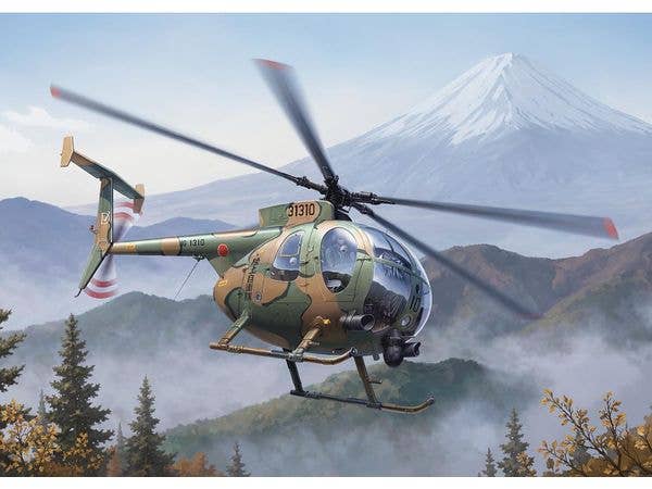 JGSDF OH-6D Observation Helicopter
