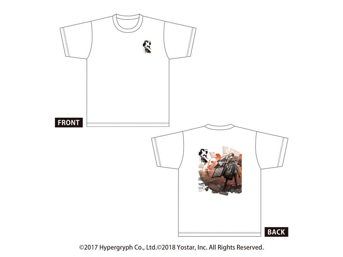 Arknights Coordinated T-shirt Saria Size M