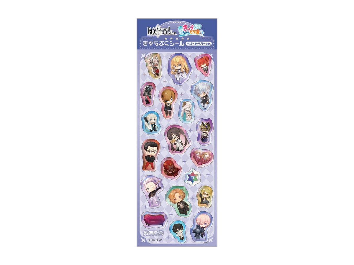 Fate/Grand Order: Charatria Puffy Stickers - Master & Crypter Ver.