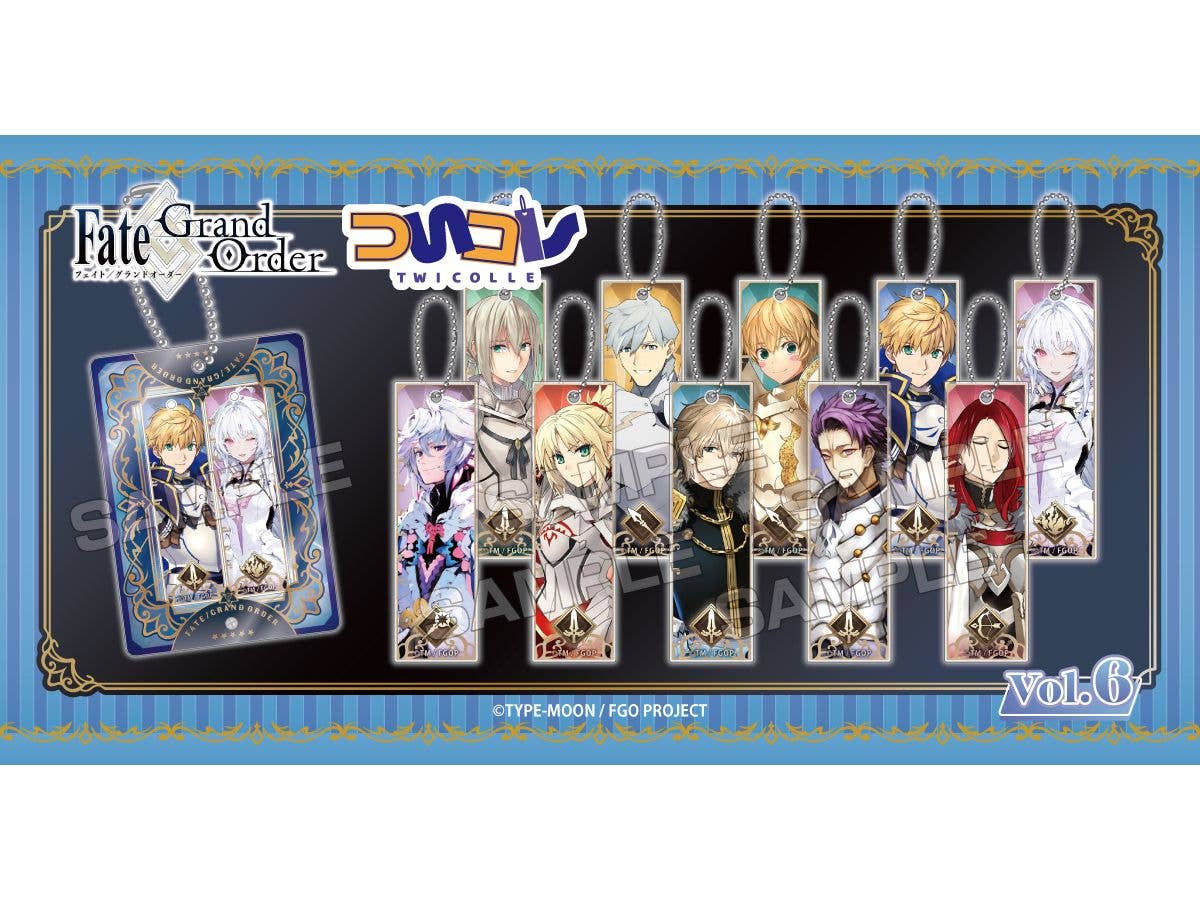 Fate/Grand Order: Tsuikore Trading Acrylic Keychains Vol. 6 1Box 10pcs