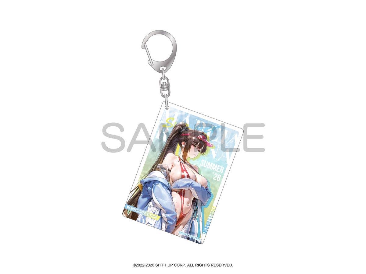 Goddess of Victory: Nikke: One-Shot Keychain Marciana: Marine Study