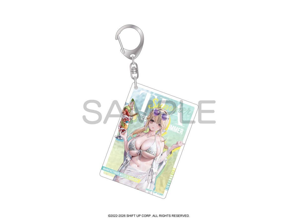 Goddess of Victory: Nikke: One-Shot Keychain Tia - Sea Lizzie