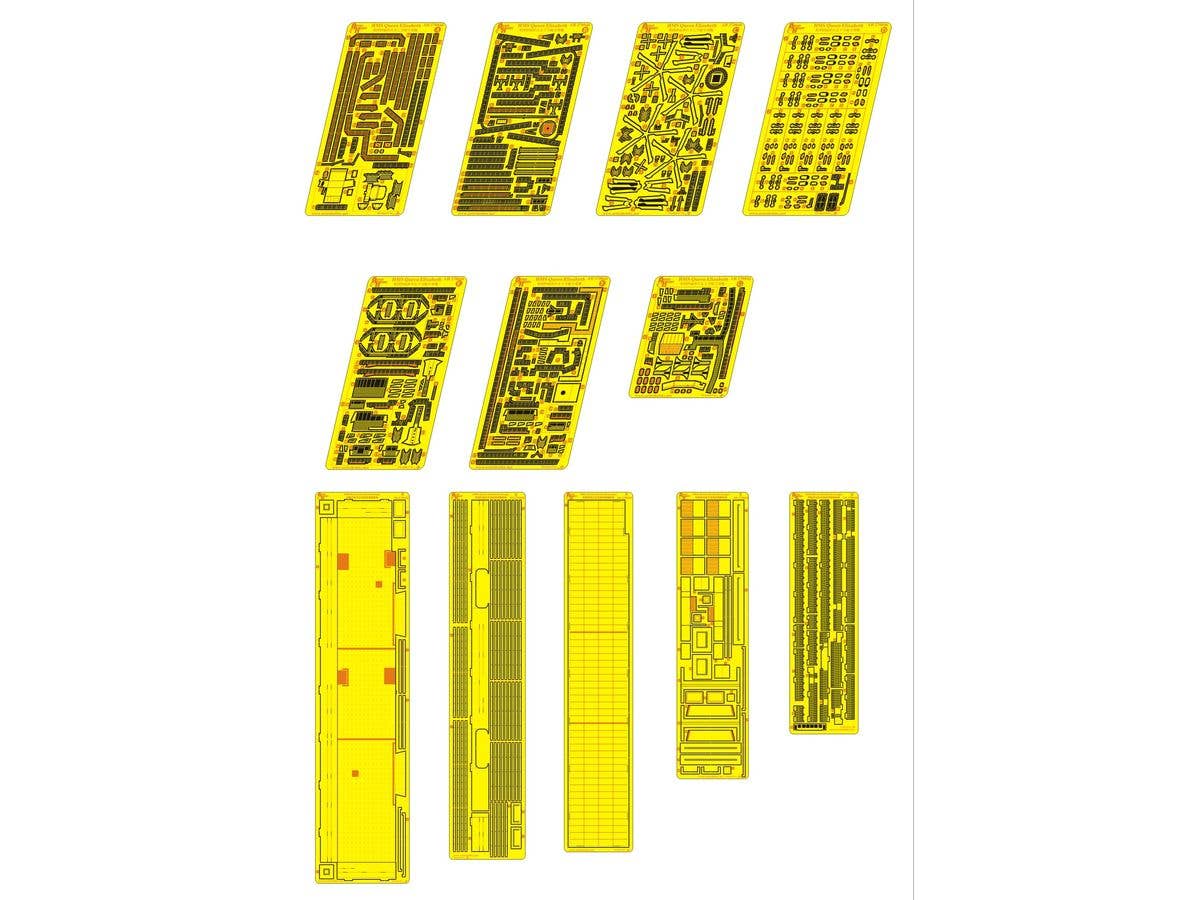 Detail up parts super set for HMS Queen Elizabeth (Trumpeter)