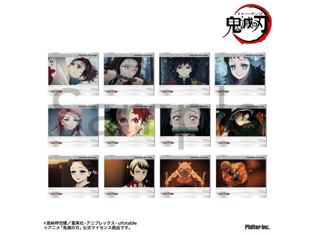 Demon Slayer: Kimetsu no Yaiba Anime: Trading Mini Plate Stands - Ambition Arc Vol. 1: 1Box (12pcs)