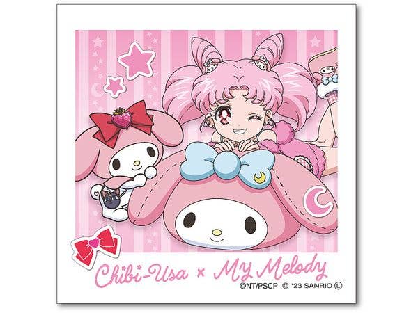 Sailor Moon Series x Sanrio Characters: Die-Cut Sticker Mini Chibiusa x My Melody