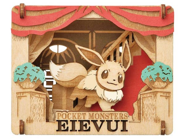 Pokemon Paper Theater With Eevee