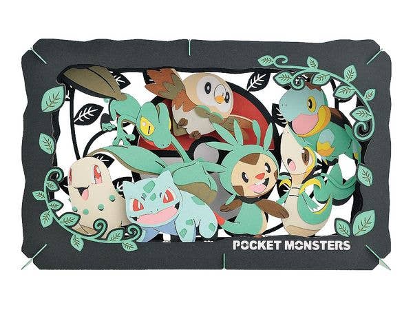 Pokemon Paper Theater Type: Grass