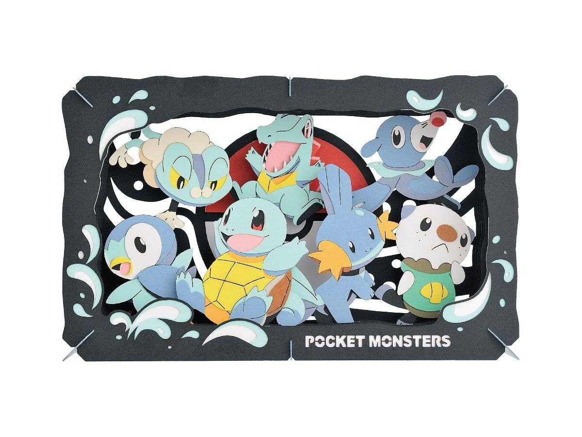 Pokemon Paper Theater Type: Water