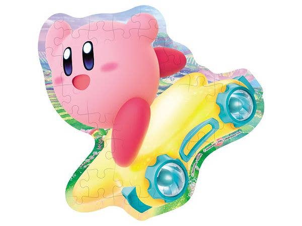 Kirby's Air Rider: Jigsaw Puzzle 49 Pieces KD-01 Kirby & Warp Star