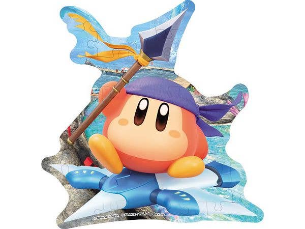 Kirby's Air Rider: Jigsaw Puzzle 42 Pieces KD-02 Bandana Waddle Dee & Wing Star