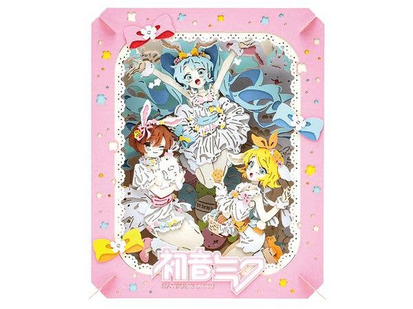 Hatsune Miku: PAPER THEATER PT-J13 Easter (Hatsune Miku, Kagamine Rin, MEIKO)