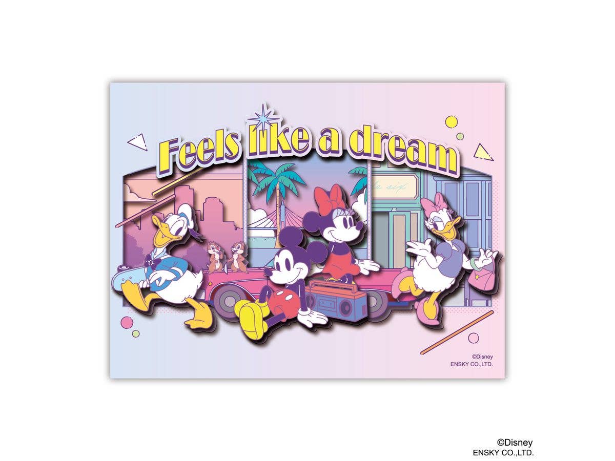 Disney: PAPER SHADOW ART mini / SA-M94 Mickey & Friends