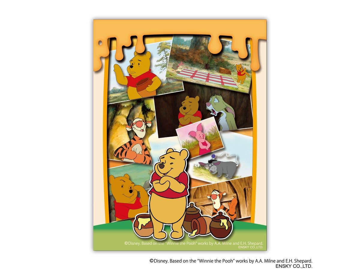 Disney: PAPER SHADOW ART mini / SA-M95 Winnie the Pooh