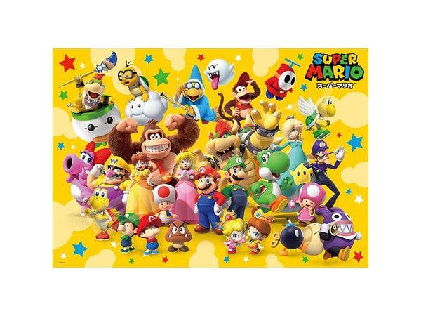 Super Mario Jigsaw Puzzle, 1000 Pieces, 1000T-586 (510 x 735mm)