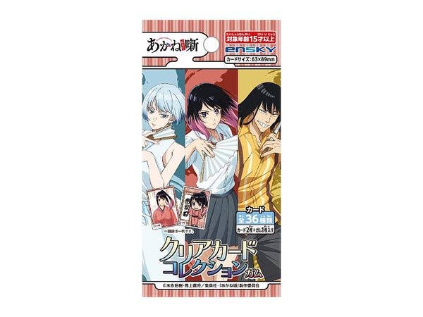 Akane Story: Clear Card Collection Gum 1 Box (18 pieces)