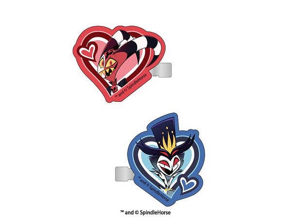 Helluva Boss: Acrylic Hair Clip 1 Blitz & Stolas