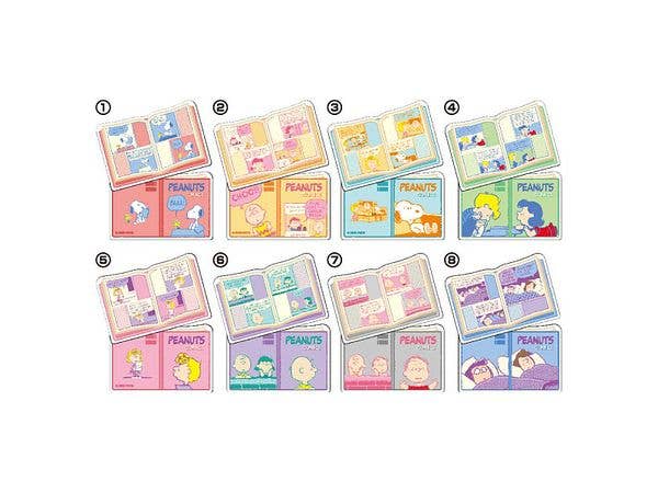 Peanuts: mitamemo Book Clips: 1Box (8pcs)