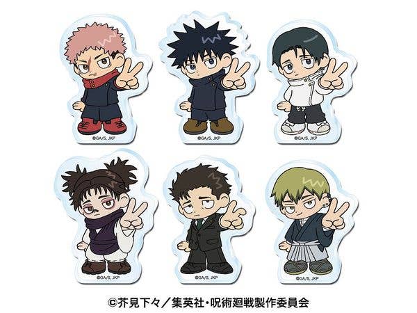 TV Anime Jujutsu Kaisen: Acrylic Sticker - Culling Game 1Box 6pcs