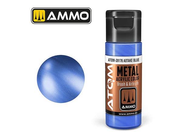 ATOM METALLIC Aotake Blue