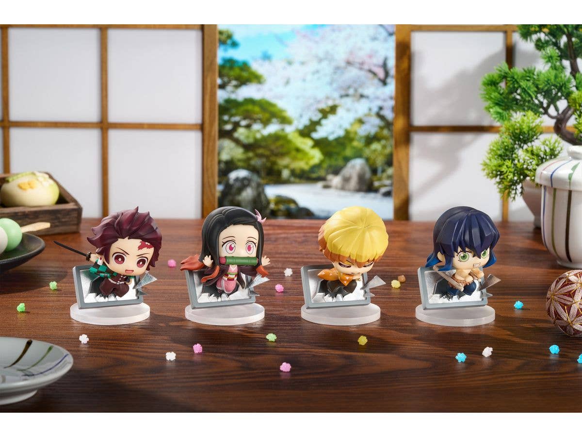 Demon Slayer: Kimetsu no Yaiba - Dimensional Breakthrough Mini Figures Vol. 1: 1Box (4pcs)