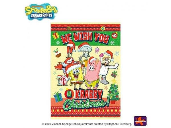 Jigsaw Puzzle: SpongeBob SquarePants A Krabby Christmas! 500pcs (53 x 38cm)