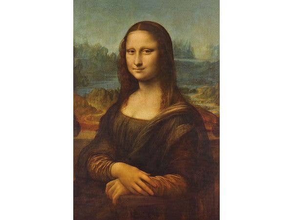 Jigsaw Puzzle: Masterpiece Mona Lisa 1000pcs (75 x 50cm)