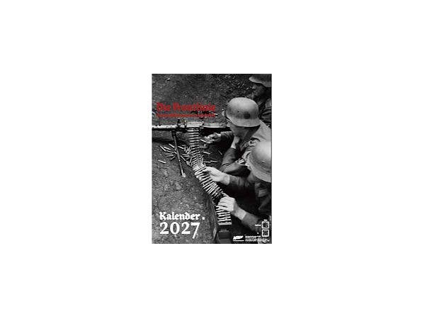 2027 Battlefield Photo Calendar Front Linie