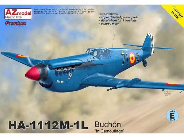 HA-1112M-1L Buchon In Camouflage