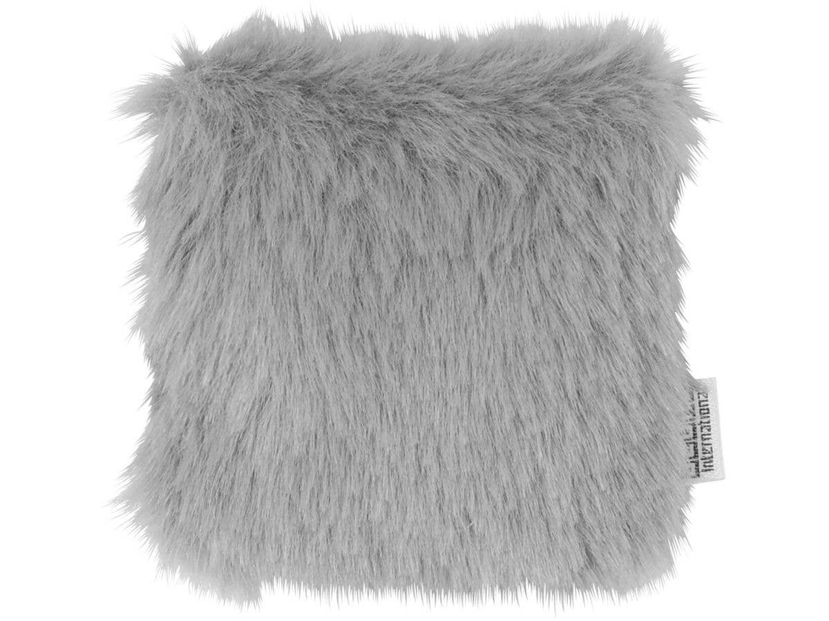 50mm Fur Cushion Gray