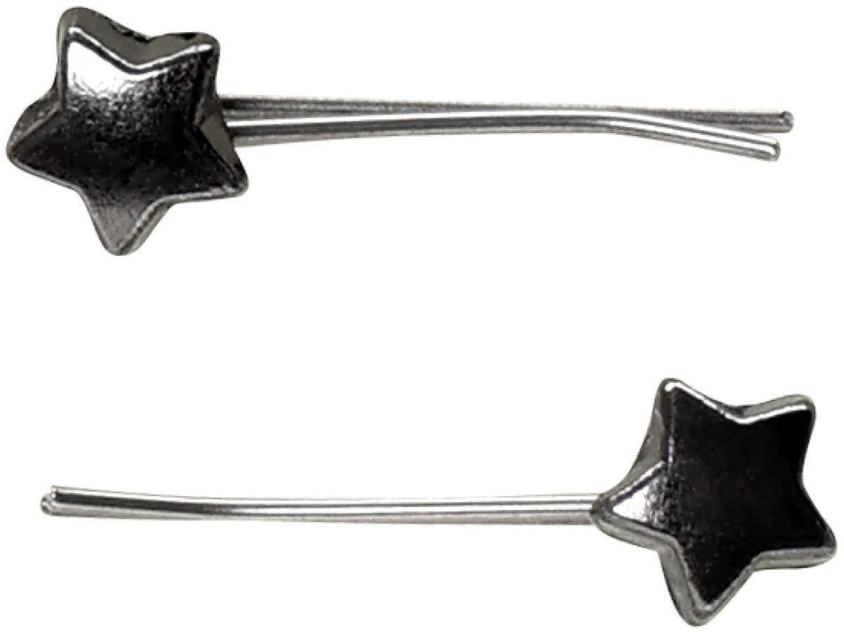 Doll Hairpin -Star- Black