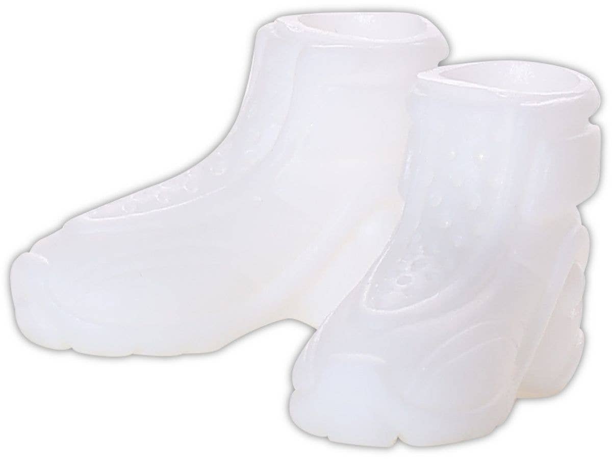 High-Cut Sneakers (Soft Vinyl) White