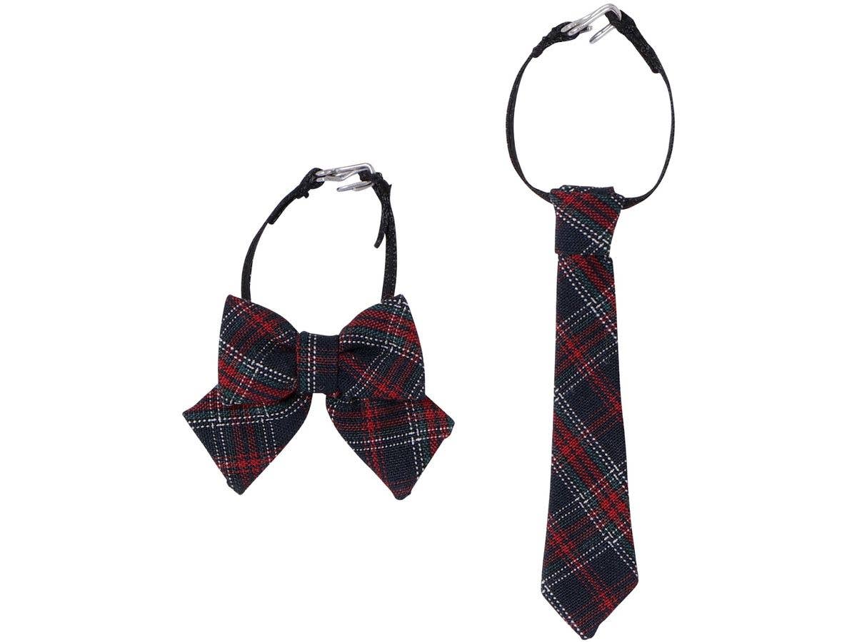 PNS Ribbon & Tie set (Pattern) Navy Check
