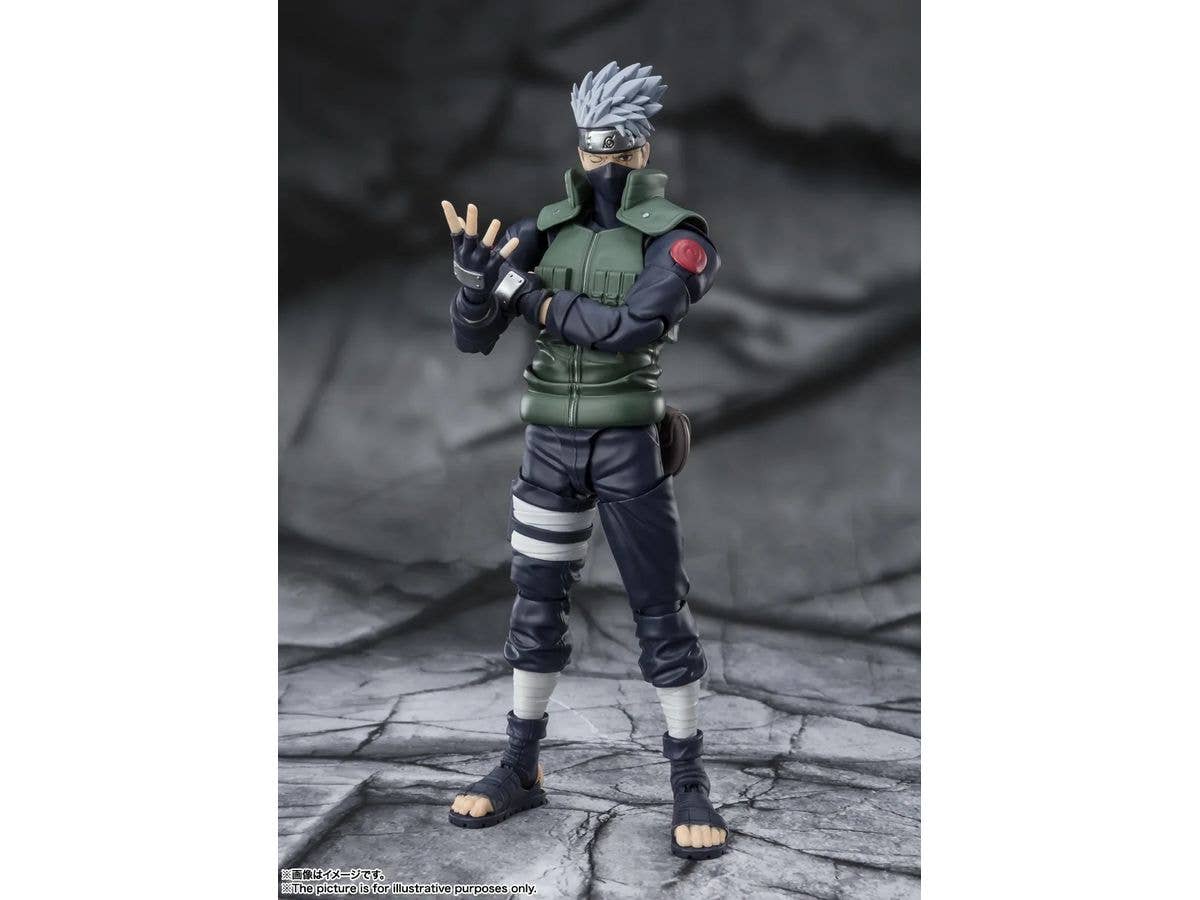S.H.Figuarts Hatake Kakashi -The famed Sharingan Hero- (Reissue)
