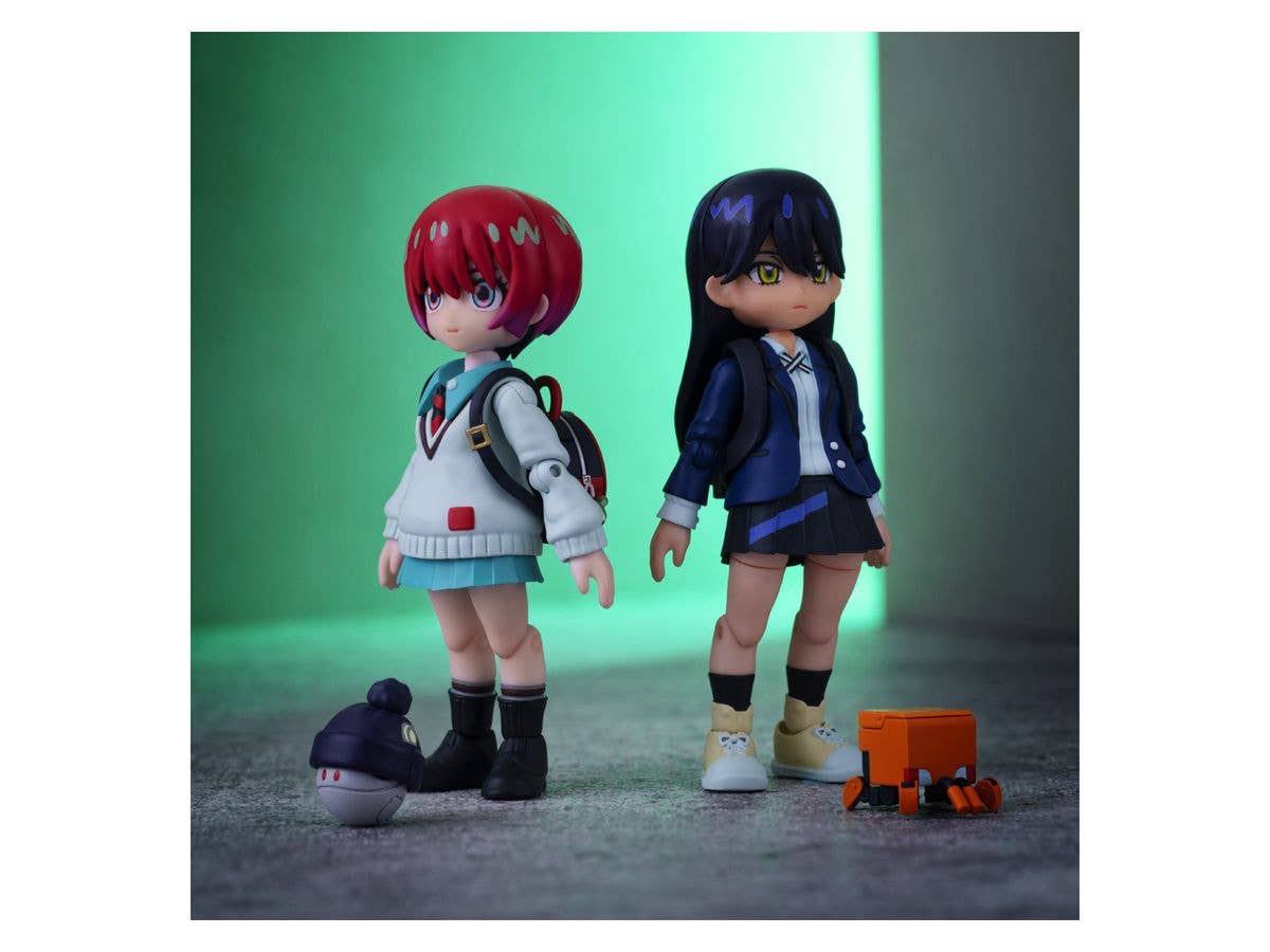 Link Travelers Mobile Suit Gundam GQuuuuuuX no Sekai Machu & Nyaan Set