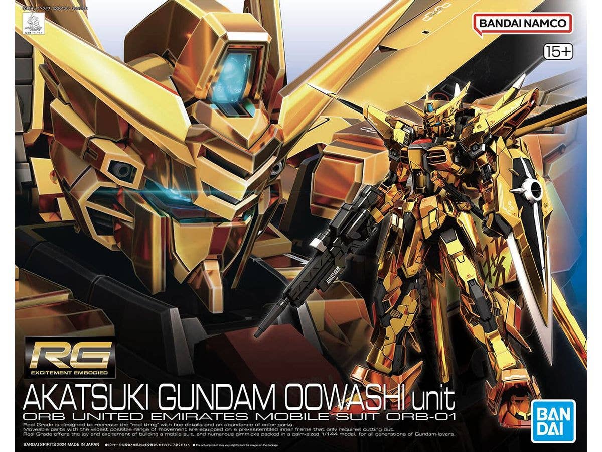 RG Akatsuki Gundam (Oowashi Pack)