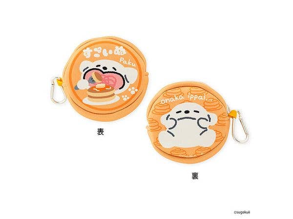 Sugoinu Round Pouch Orange