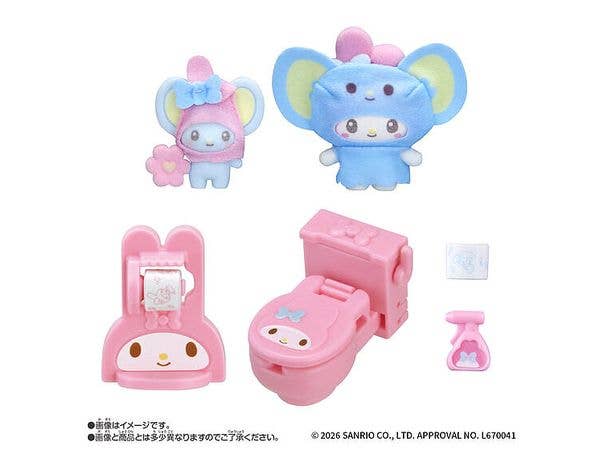 Puchitomo Sanrio Characters: My Melody's Toilet